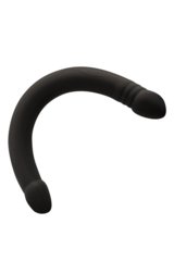 Фалоімітатор двосторонній Dorcel Real Double Do Black, діаметр 4 см, довжина 42см