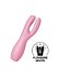 Кліторальний вібратор Satisfyer Threesome 3 Pink із трьома пальчиками