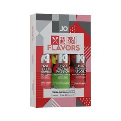 Набір System JO Tri-Me Triple Pack - Flavors (3 х 30 мл) три різні смаки оральних змазок