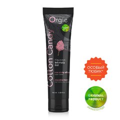Їстівний лубрикант на водній основі LUBE TUBE цукрова вата, 100 мл ORGIE