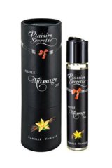 Масажне масло Secrets Vanilla (59мл) з афродизіаками їстівне