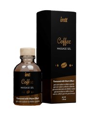 Масажний гель для інтимних зон Intt Coffee (30 мл) розігріваючий
