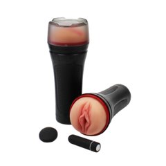 Мастурбатор вагіна Real Vaginal Masturbator Vibrating