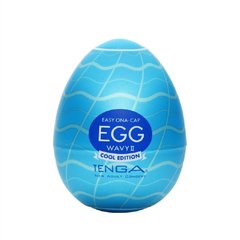 Мастурбатор-яйце Tenga Egg Wavy II Cool