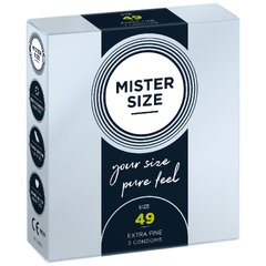 Презервативи Mister Size - pure feel - 49 розмір