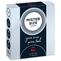 Презервативи Mister Size - pure feel - 60 розмір