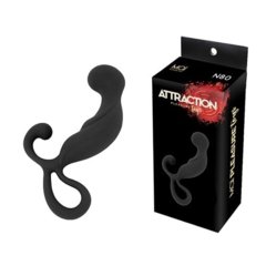 Масажер простати MAI Attraction Toys №80 Black, довжина 13.4см, d- 3.2см