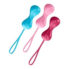 Вагінальні кульки Satisfyer Power Balls (3 пари)