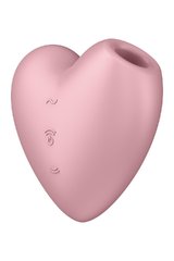 Вакуумний стимулятор Satisfyer Cutie Heart Light Red