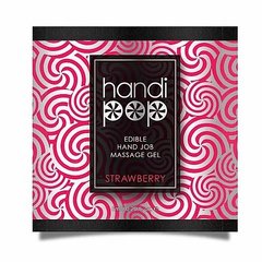 Пробник гелю для оральних ласк Sensuva - Handipop Strawberry (6 мл)