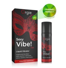 Рідкий вібратор SEXY VIBE, 15 мл вібрація + зігріваючий ефект ORGIE