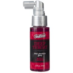 Спрей для минета Doc Johnson GoodHead DeepThroat Spray – Wild Cherry 59 мл для глубокого минета