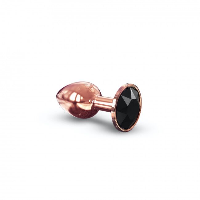 Металева анальна пробка із прикрасою у вигляді кристала Dorcel - Diamond Plug S