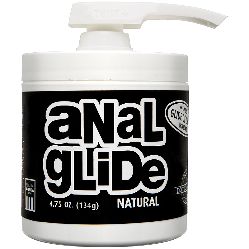 Анальна змазка на масляній основі Doc Johnson Anal Glide Natural (134 гр) тривале ковзання