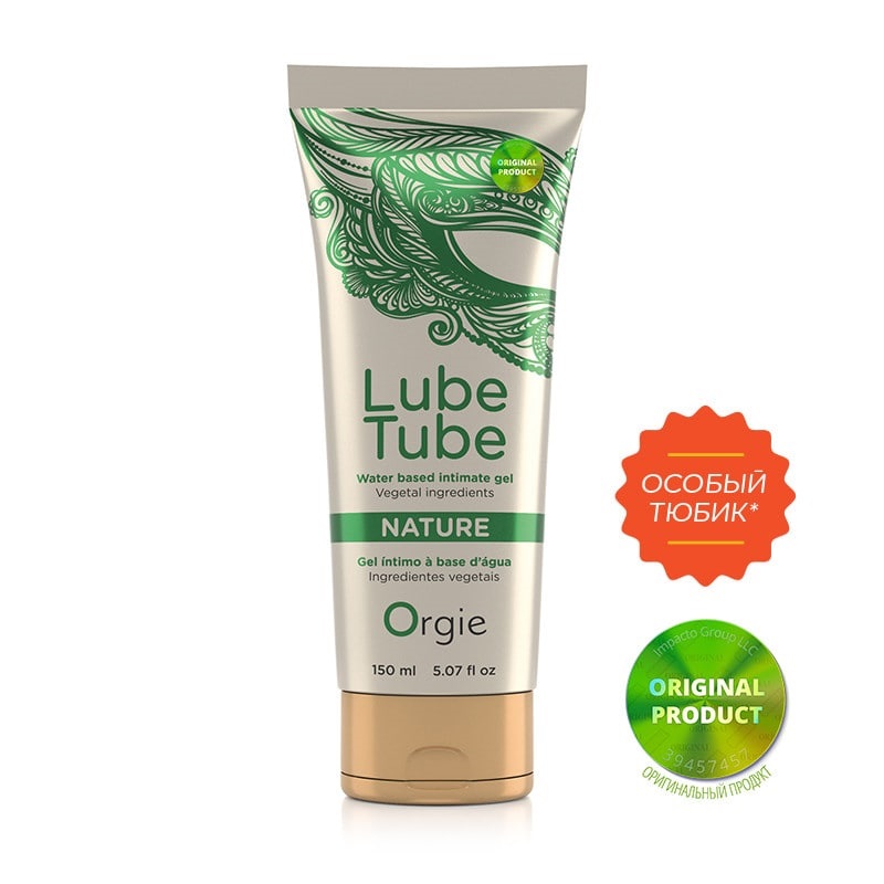Натуральний лубрикант LUBE TUBE NATURE, 150 мл ORGIE
