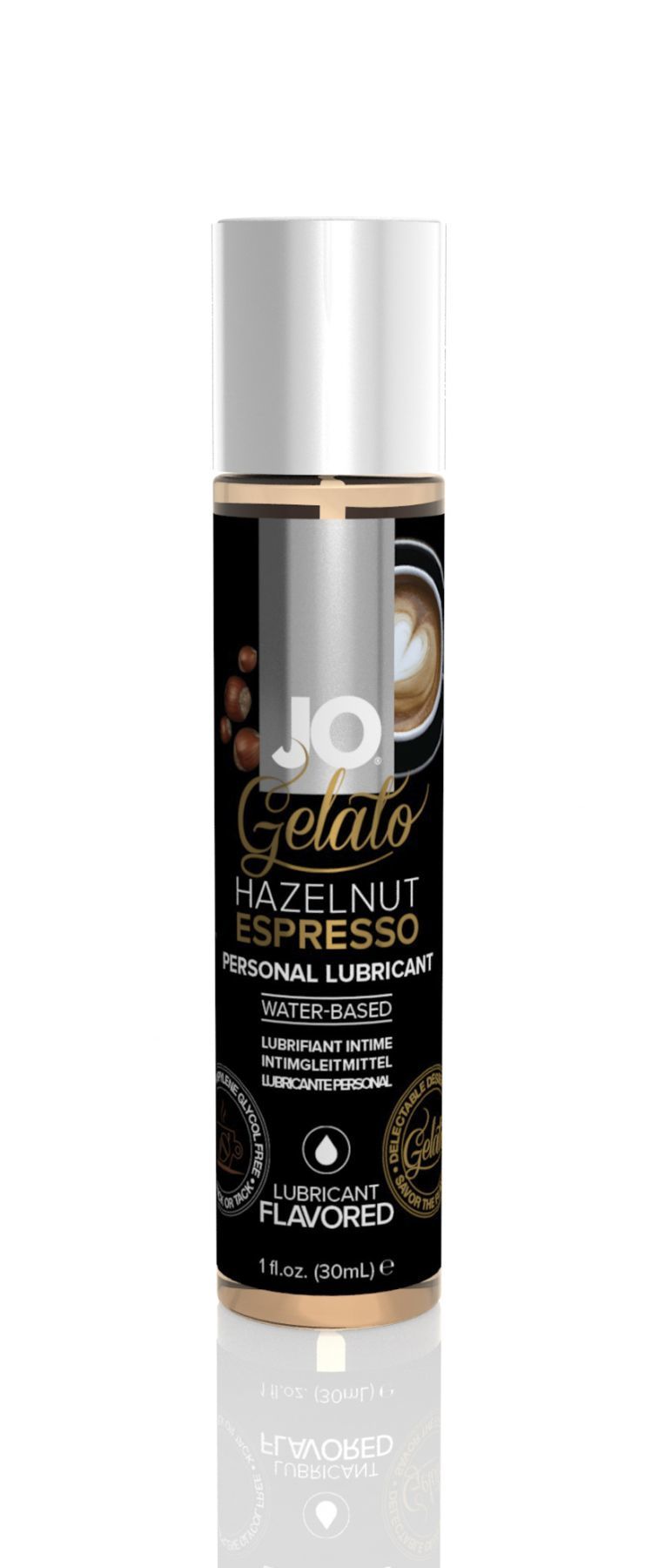 Лубрикант на водній основі System JO GELATO Hazelnut Espresso (30мл)