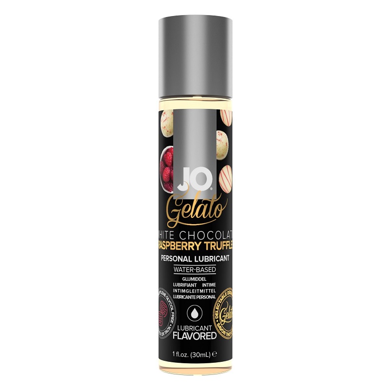 Лубрикант на водній основі System JO GELATO White Chocolate Raspberry(30 мл)