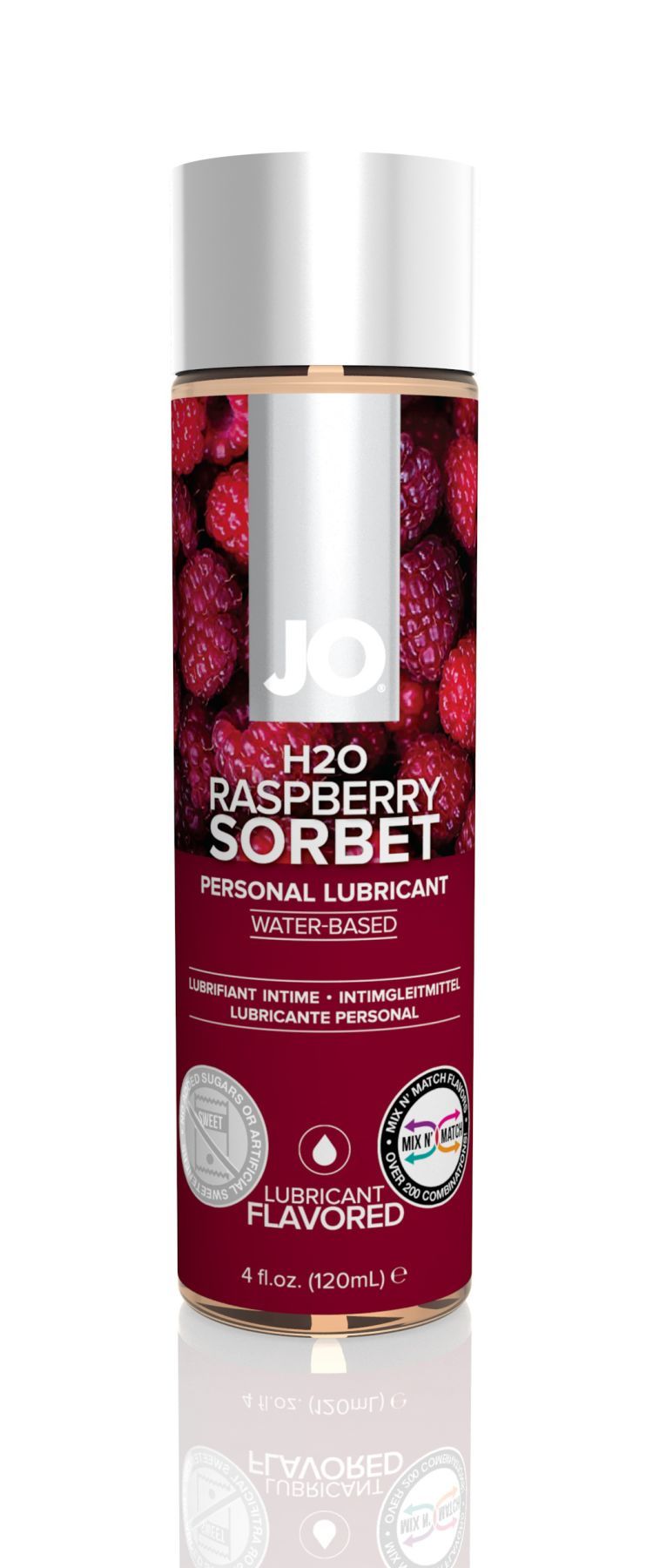 Лубрикант на водній основі System JO H2O - Raspberry Sorbet (120 мл)
