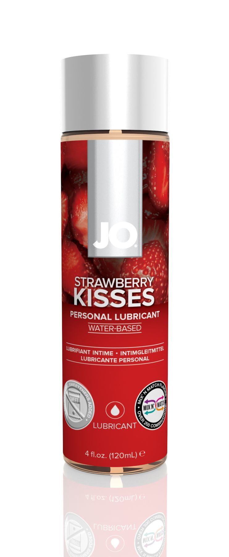 Лубрикант на водній основі System JO H2O - Strawberry Kiss (120 мл)