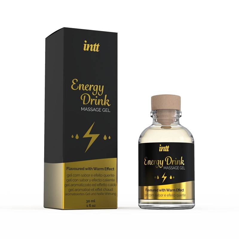Масажний гель для інтимних зон Intt Energy Drink (30 мл), що розігріває