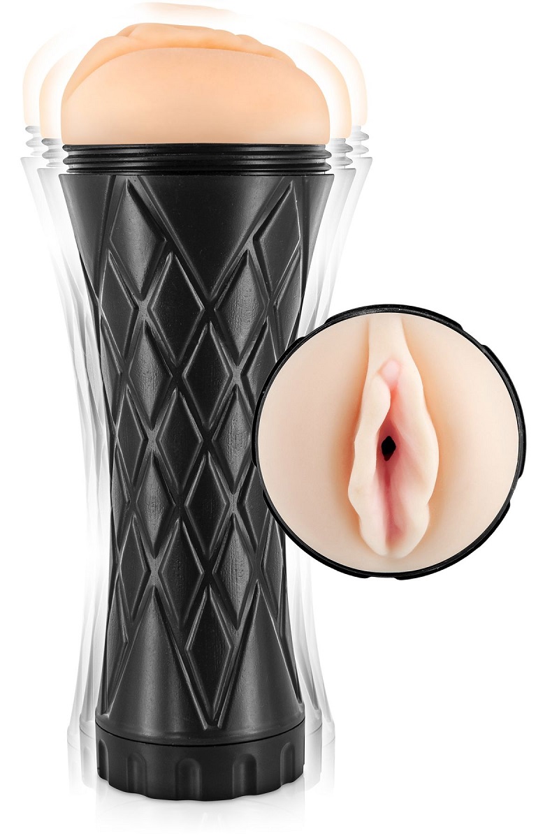 Мастурбатор-вагіна Real Body — Real Cup Vagina Vibrating 