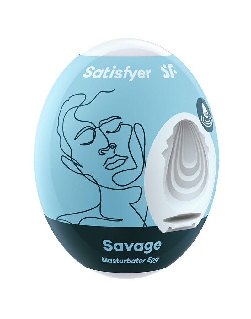 Самозмащувальний мастурбатор-яйце Satisfyer Egg Savage