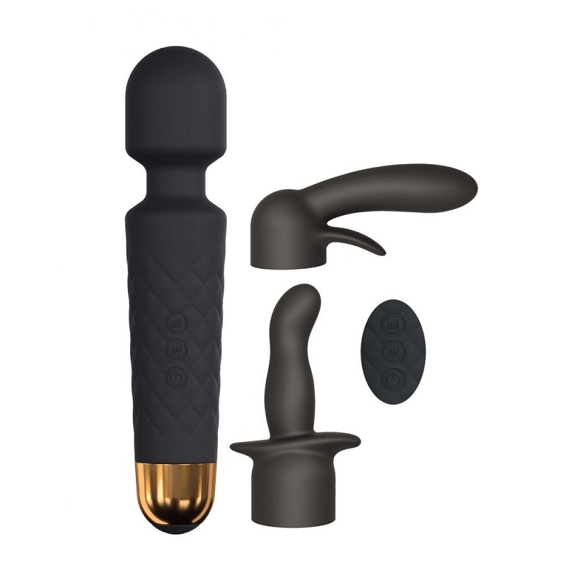 Мінівібромасажер Dorcel Kit Wanderful з насадками