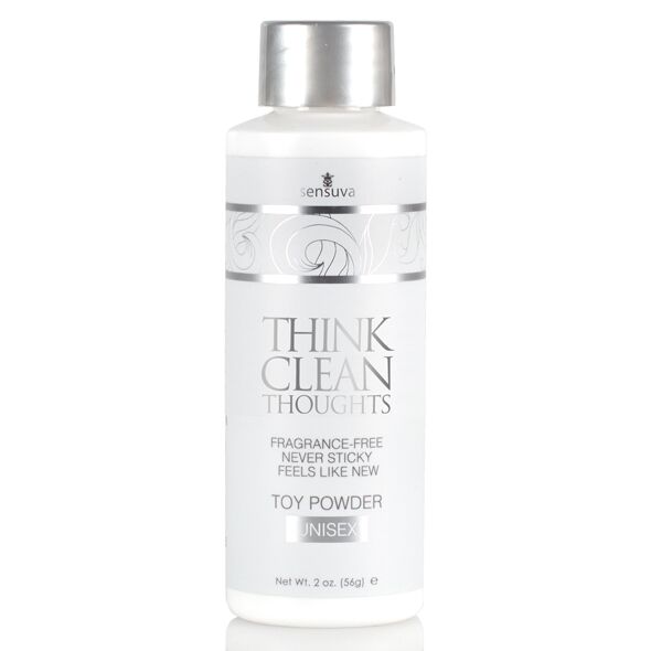Пудра для догляду за іграшками Sensuva Think Clean Thoughts Toy Powder (56 грам)