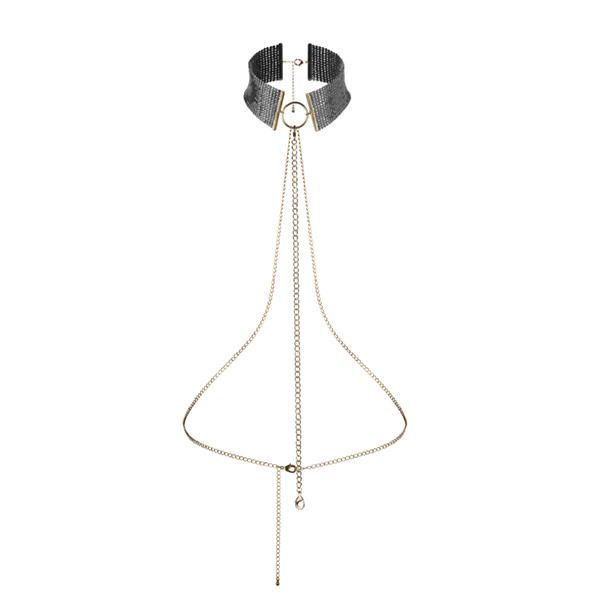 Прикраса Bijoux Indiscrets Desir Metallique Collar - Black