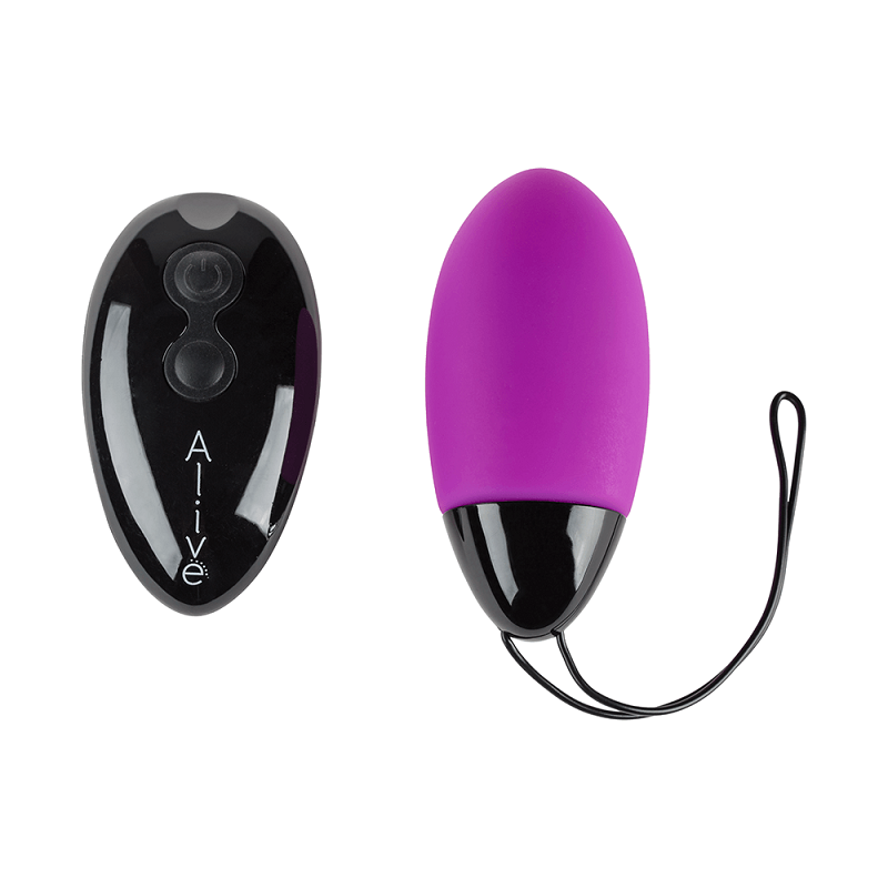 Потужне віброяйце Alive Magic Egg MAX Violet з пультом ДУ