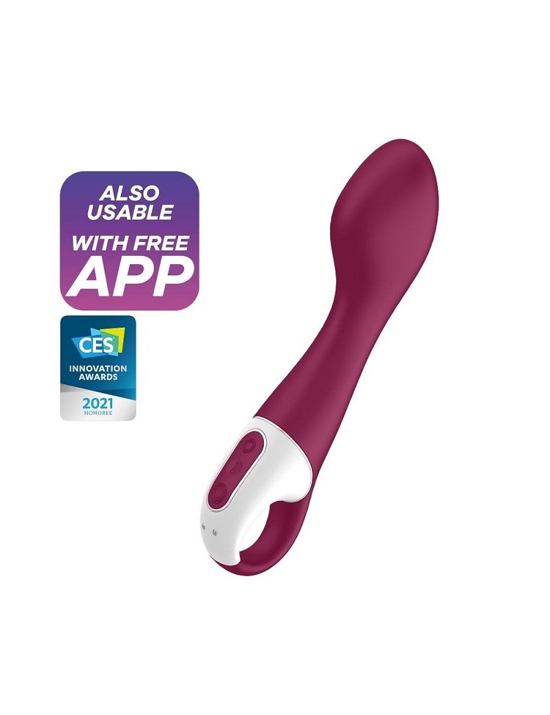 Смарт вібратор точки G Satisfyer Hot Spot із функцією підігріву