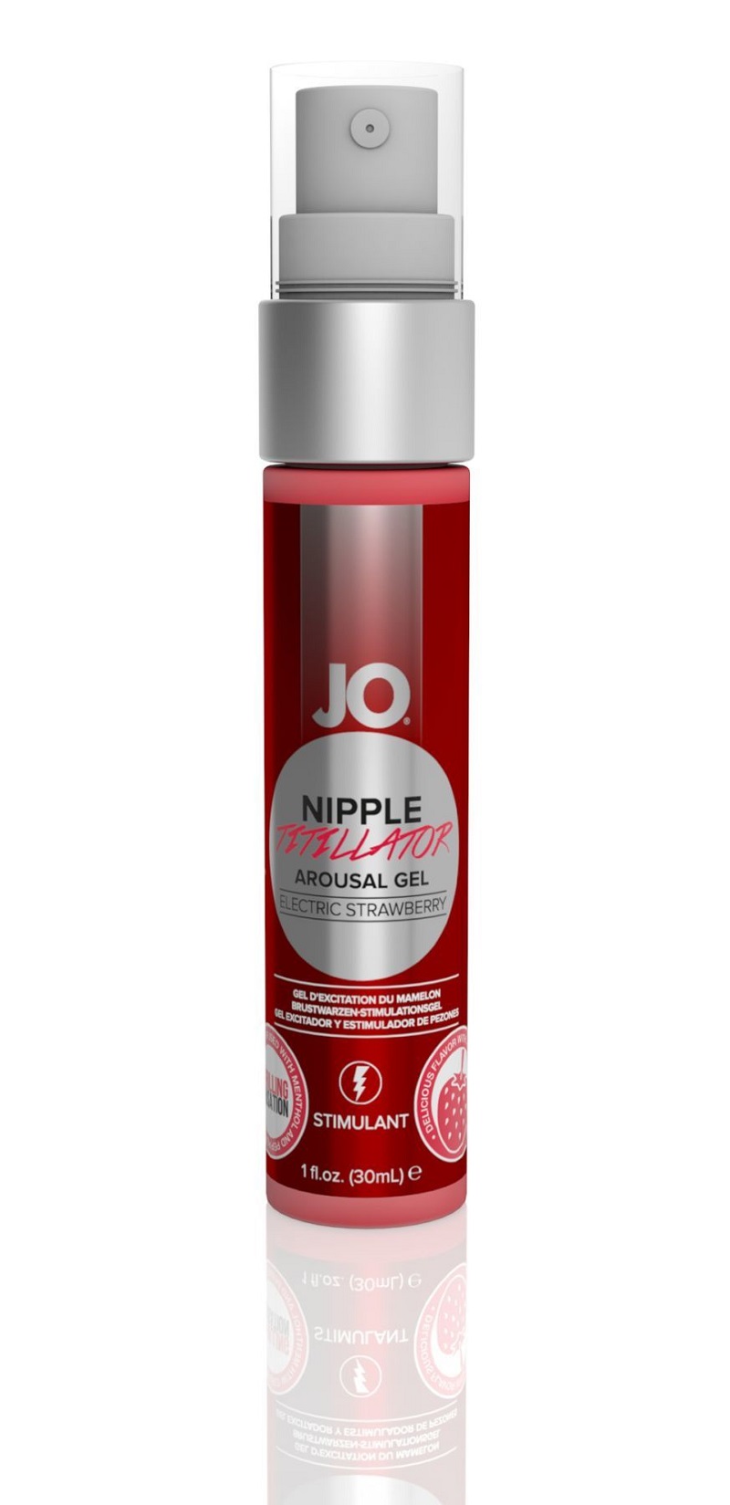 Гель для стимуляції сосків System JO Nipple Titillator Strawberry (30 мл)