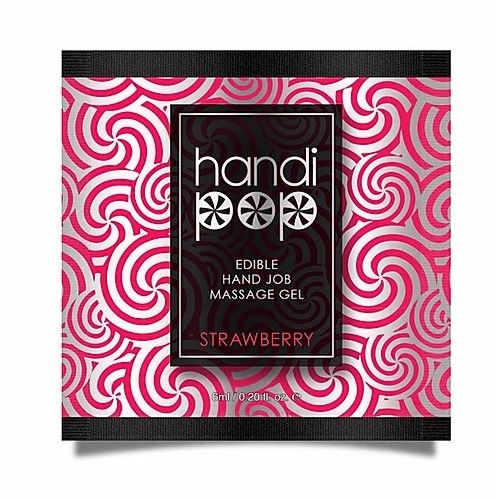 Пробник гелю для оральних ласк Sensuva - Handipop Strawberry (6 мл)