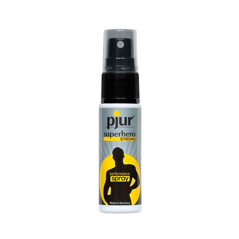 Пролонгуючий спрей pjur Superhero Strong Spray 20 ml, з екстрактом імбиру
