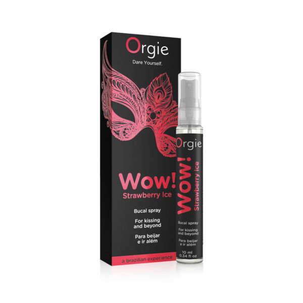 Спрей для орального сексу WOW! STRAWBERRY ICE, 10 мл ORGIE