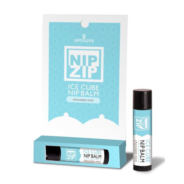 Стимулюючий бальзам для сосків Sensuva - Nip Zip Chocolate Mint (4 г), охолоджуючий