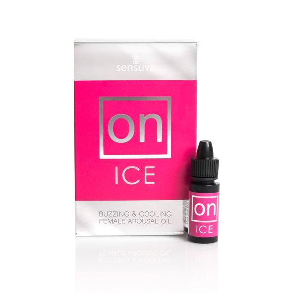 Возбуждающе капли для клитора Sensuva - ON Arousal Oil for Her Ice (5 мл) охлаждающие