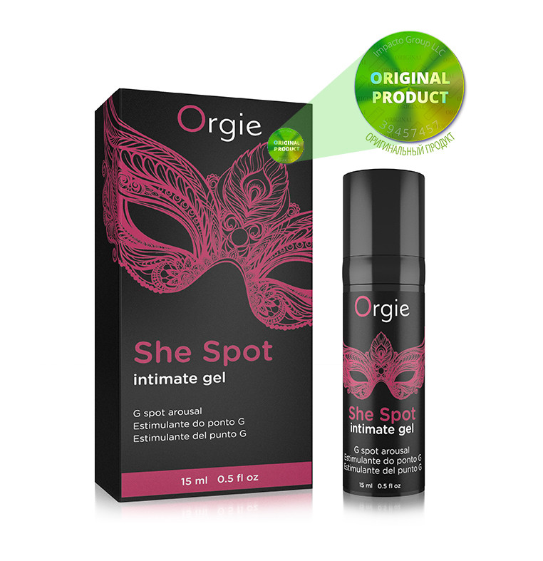 Збуджуючий гель для точки G SHE SPOT,15 мл ORGIE