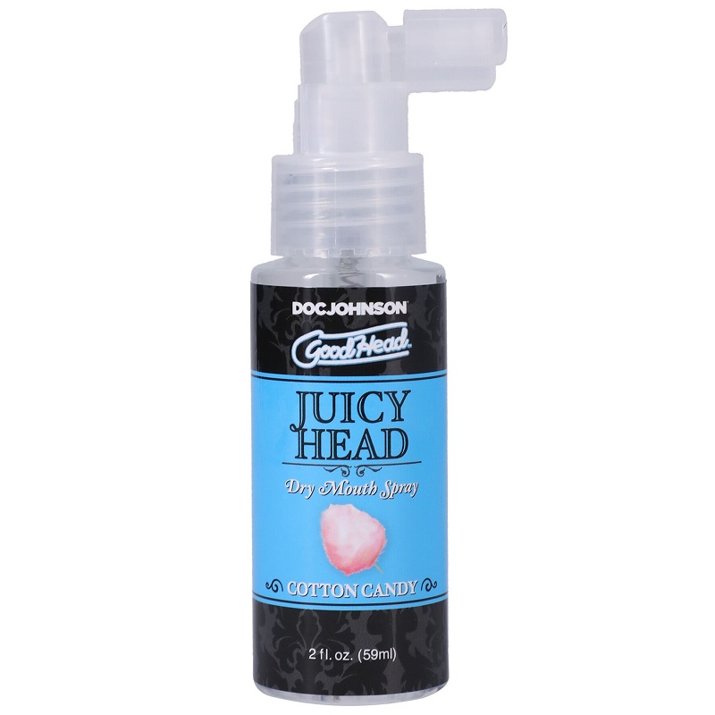 Зволожувальний спрей оральний Doc Johnson GoodHead – Juicy Head – Dry Mouth Spray – Cotton Candy