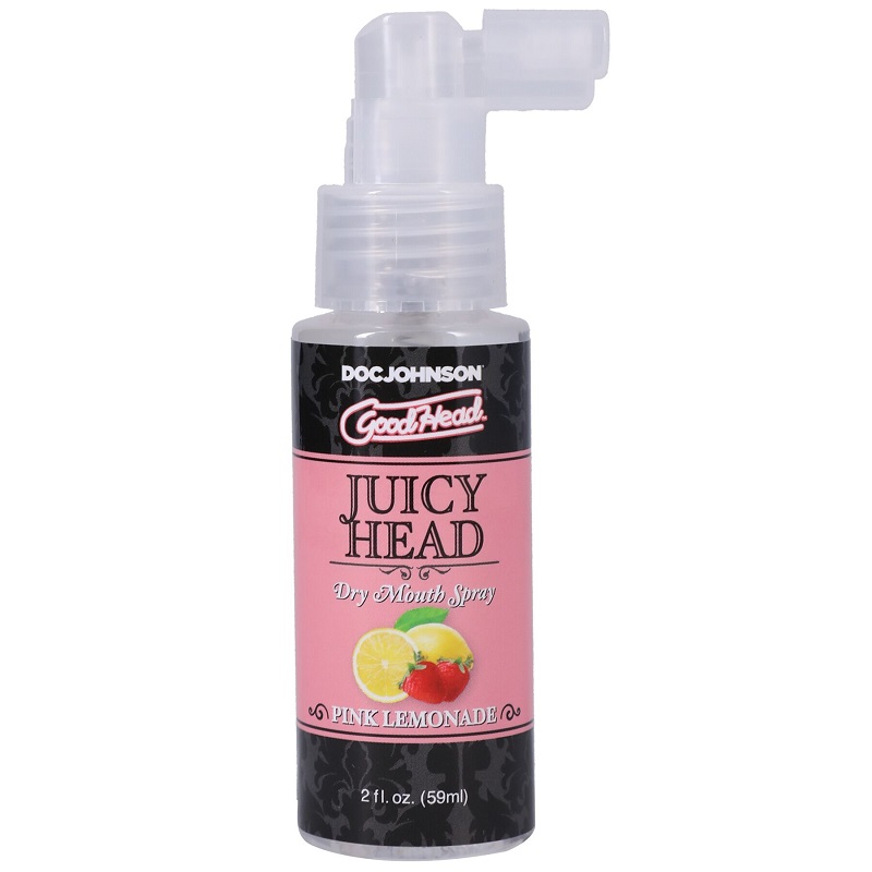 Увлажняющий оральный спрей Doc Johnson GoodHead – Juicy Head – Dry Mouth Spray – Pink Lemonade